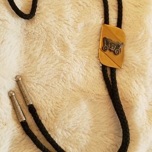 Vintage bolero tie stage coach design